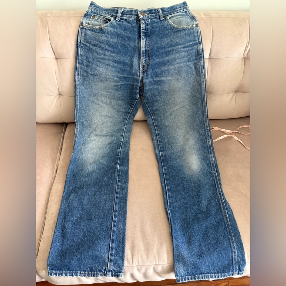 Vintage Calvin Klein Straight Blue Jeans Size 30
